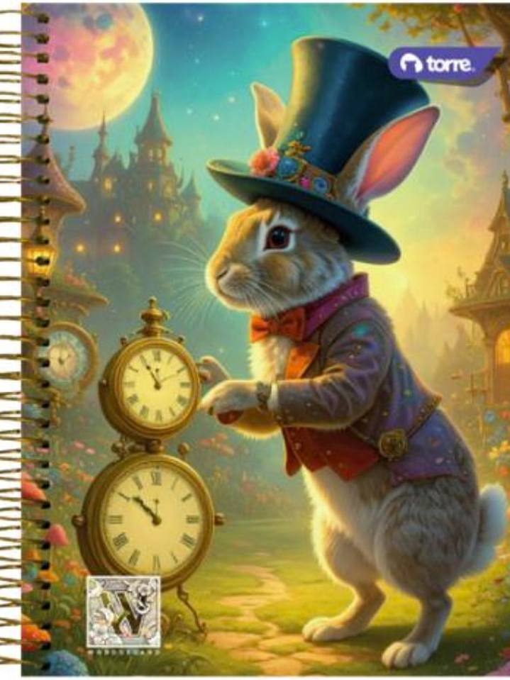 Cuaderno Top Wonderland 7mm 100 Hojas. 2