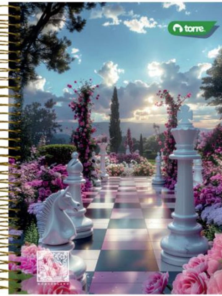 Cuaderno Top Wonderland 7mm 100 Hojas. 3