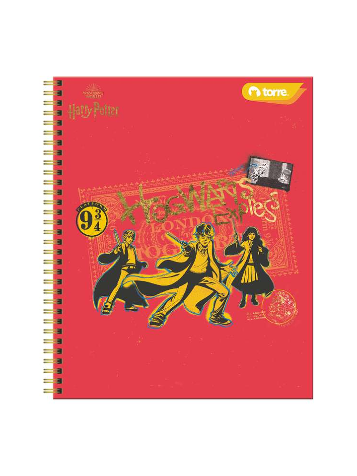 Cuaderno Universitario Harry Potter 7m 100h 9
