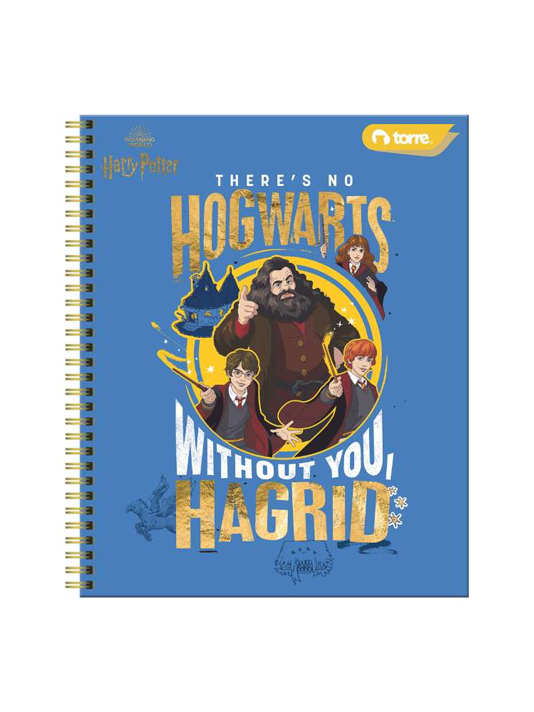 Cuaderno Universitario Harry Potter 7m 100h 10