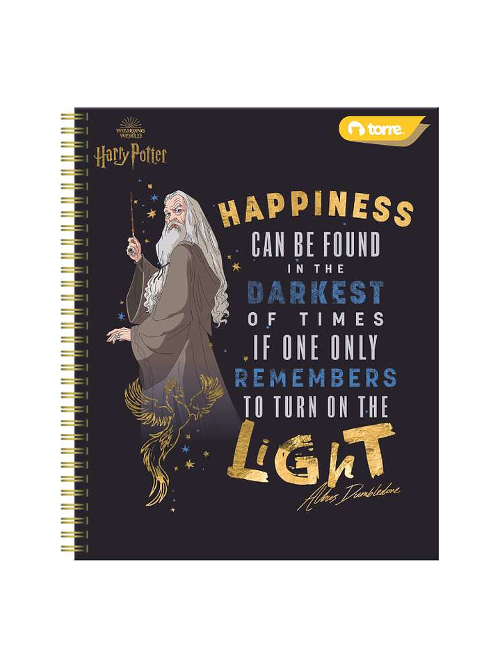 Cuaderno Universitario Harry Potter 7m 100h 12