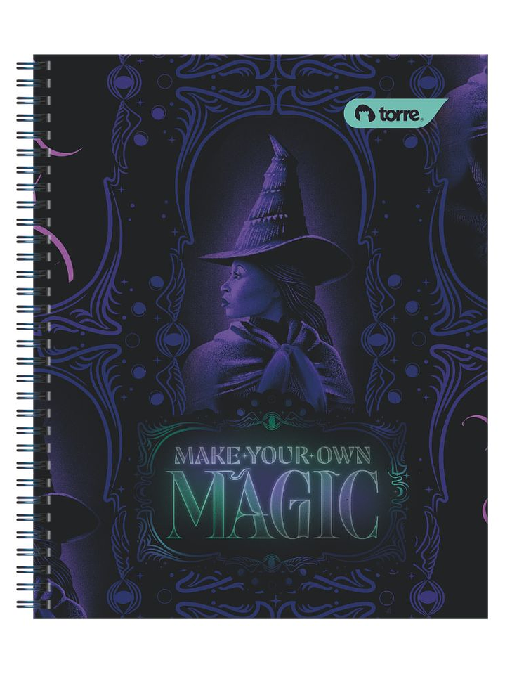 Cuaderno Universitario Clásico Wicked 7mm 100hjs. 3