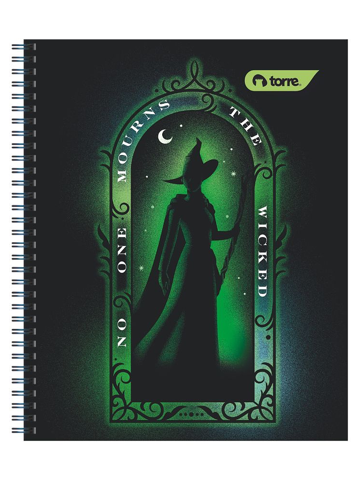 Cuaderno Universitario Clásico Wicked 7mm 100hjs. 9