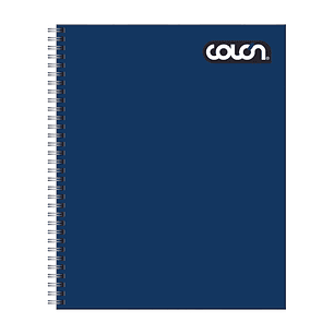 Cuaderno  Universitario Colon liso Matemática 7mm 100 hojas. Tapa Dura