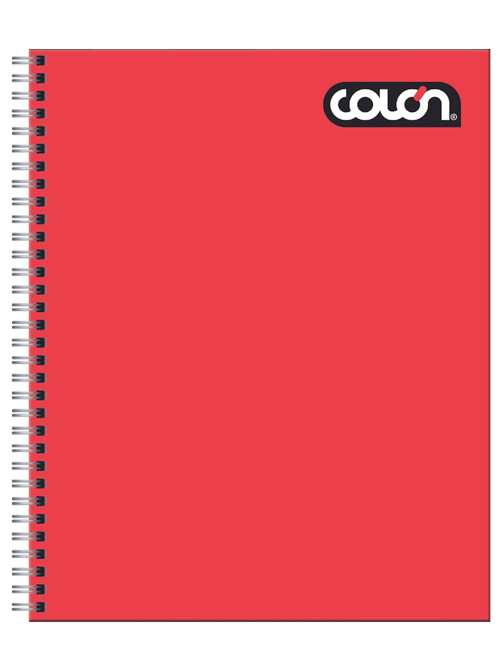 Cuaderno  Universitario Colon liso Matemática 7mm 100 hojas. Tapa Dura 3