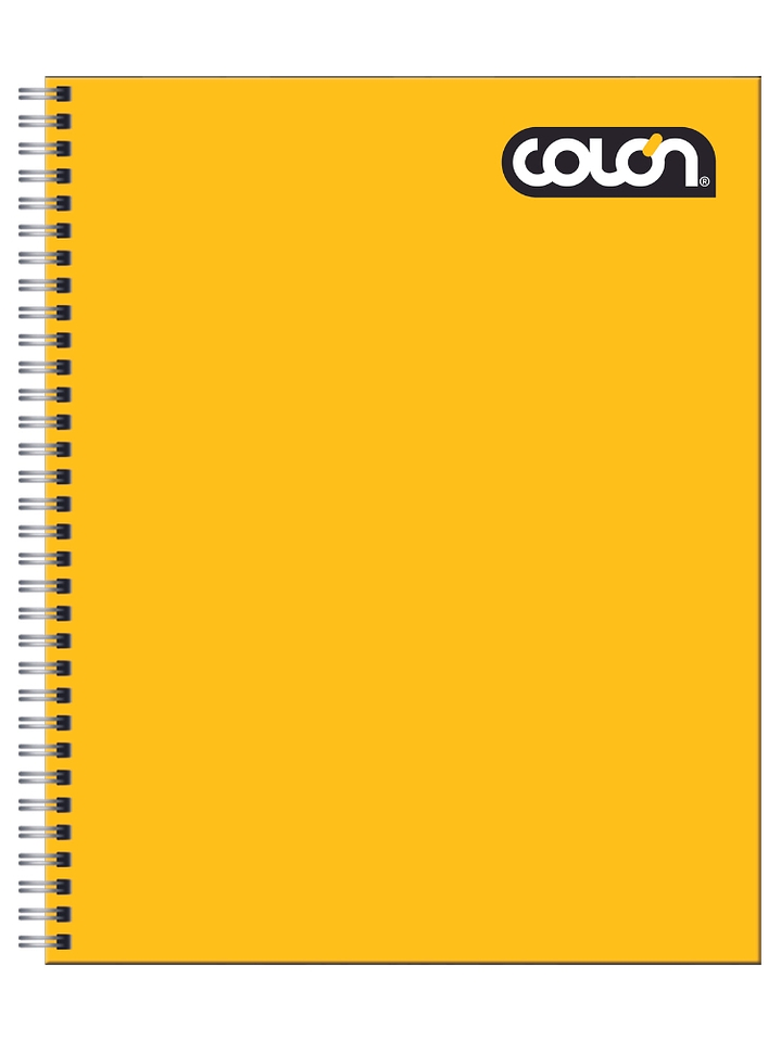 Cuaderno  Universitario Colon liso Matemática 7mm 100 hojas. Tapa Dura 4