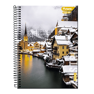 Cuaderno Torre Triple Paisajes Matemáticas 7mm 150 hojas  (Modelos 2026)