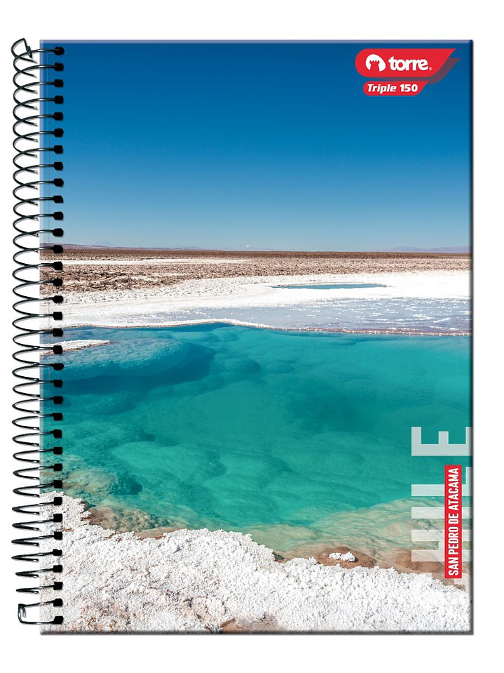 Cuaderno Torre Triple Paisajes Matemáticas 7mm 150 hojas  (Modelos 2026) 4
