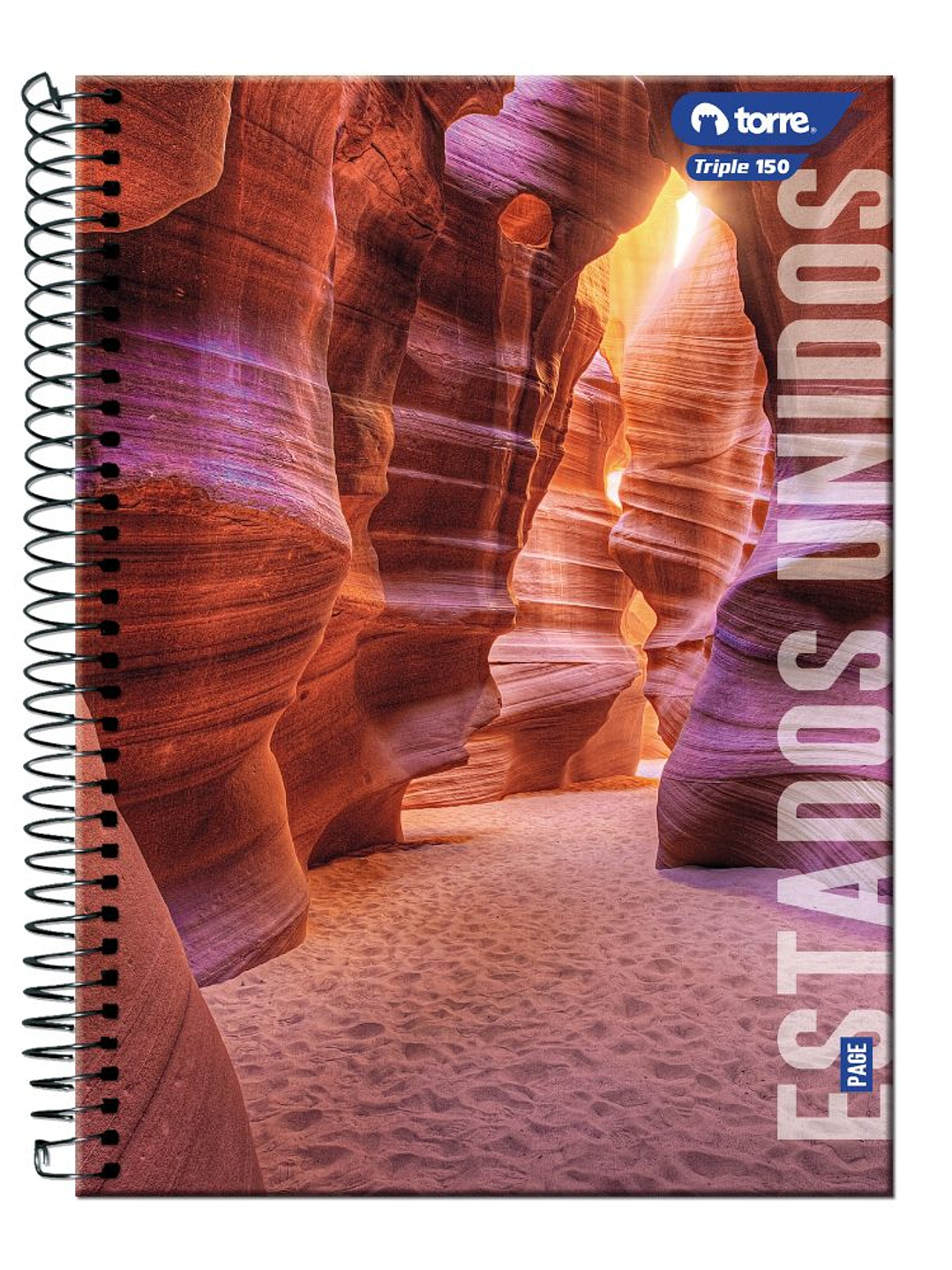 Cuaderno Torre Triple Paisajes Matemáticas 7mm 150 hojas  (Modelos 2026) 5