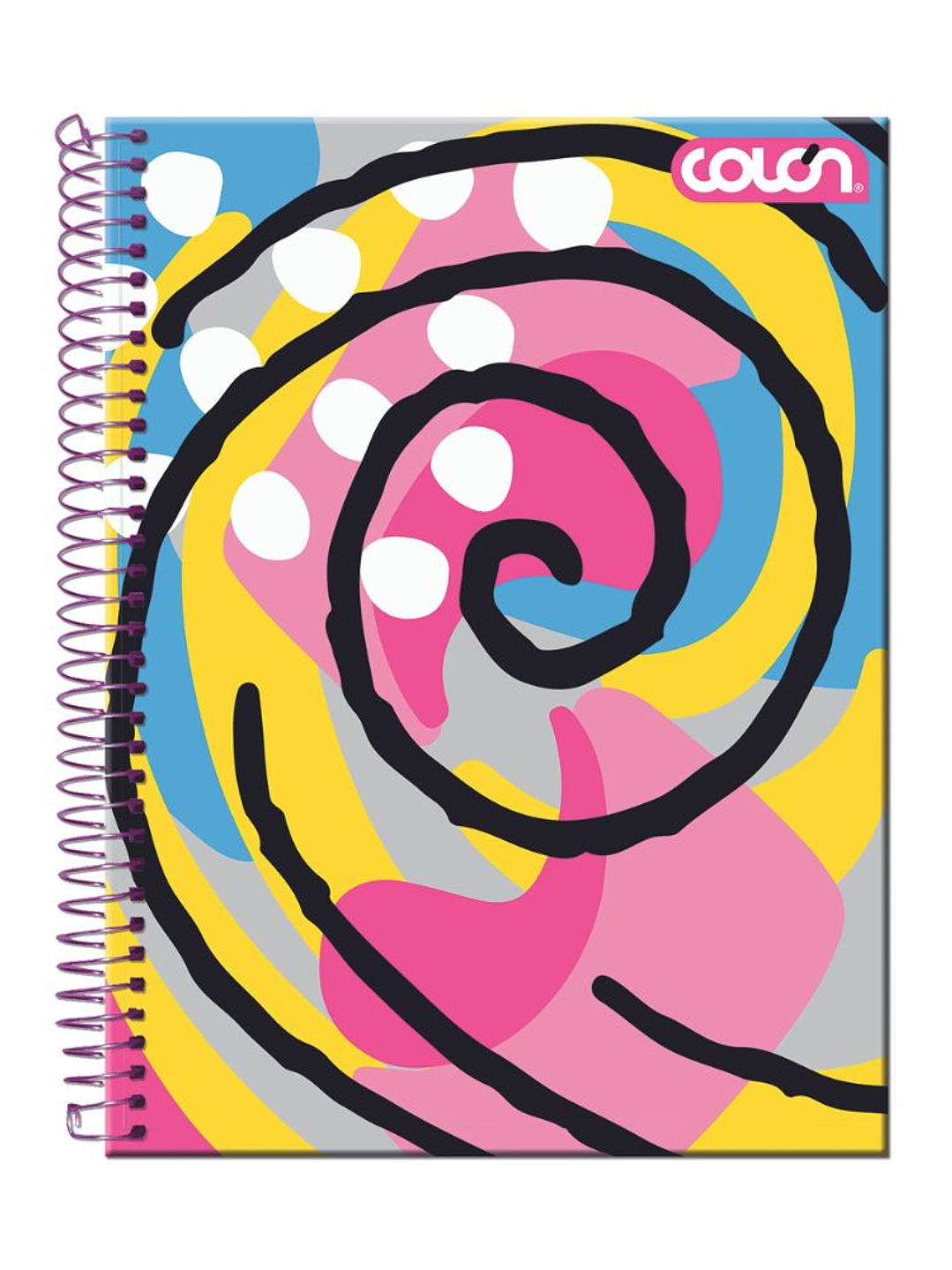 Cuaderno Colon triple femenino 7mm 150 hojas (Tapa Dura - 2026) 2
