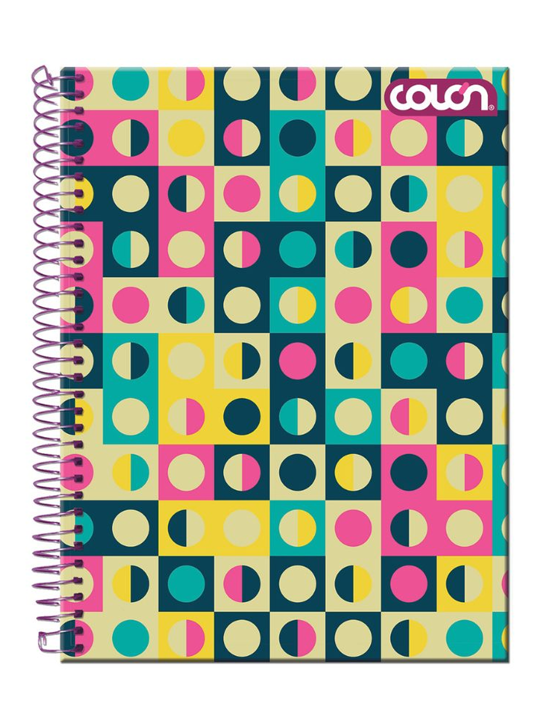 Cuaderno Colon triple femenino 7mm 150 hojas (Tapa Dura - 2026) 3
