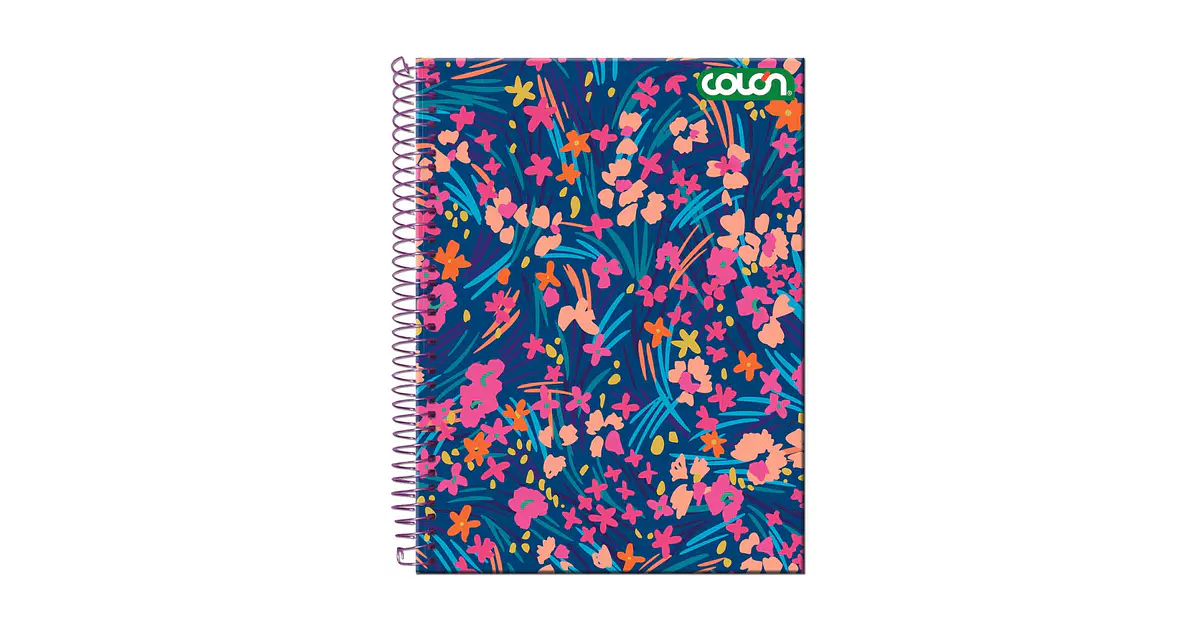 Cuaderno Colon triple femenino 7mm 150 hojas (Tapa Dura)