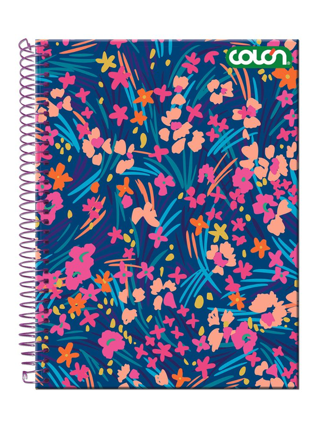 Cuaderno Colon triple femenino 7mm 150 hojas (Tapa Dura - 2026) 1