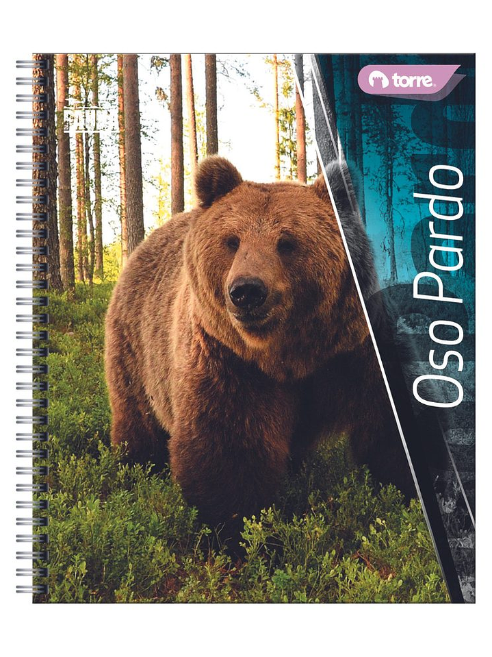 Cuaderno Universitario Torre Clásico Fauna 7mm 100 hojas  (Modelos 2026) 5