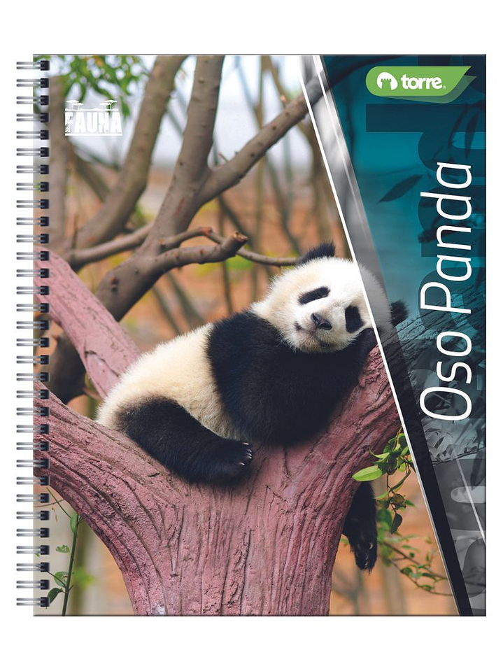 Cuaderno Universitario Torre Clásico Fauna 7mm 100 hojas  (Modelos 2026) 6