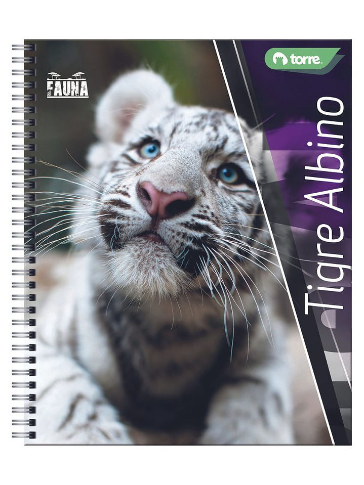 Cuaderno Universitario Torre Clásico Fauna 7mm 100 hojas  (Modelos 2026) 12