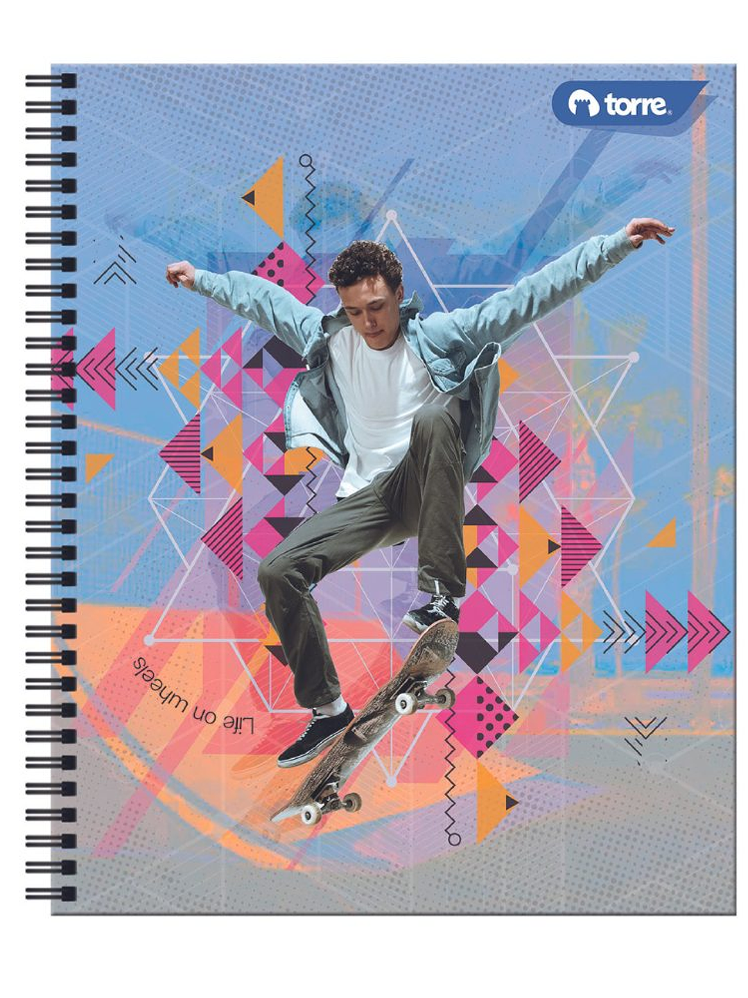 Cuaderno Universitario Torre Clásico Hombre 7mm 100 hojas 3