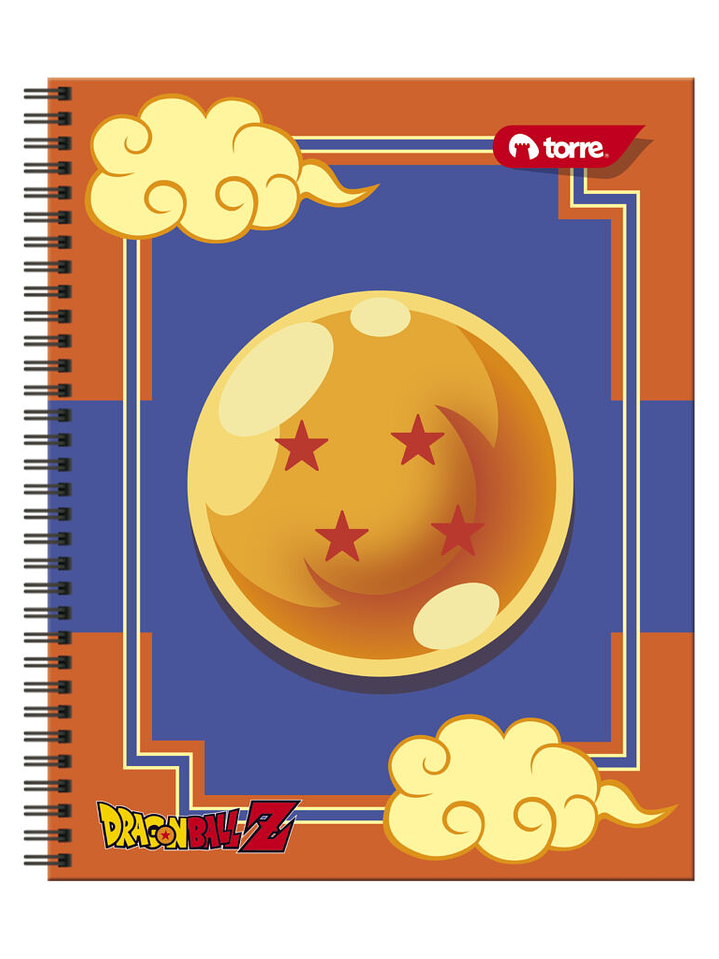 Cuaderno Universitario Torre Clasico Dragon Ball Z 2 7mm 100 hojas (Modelos 2026) 3