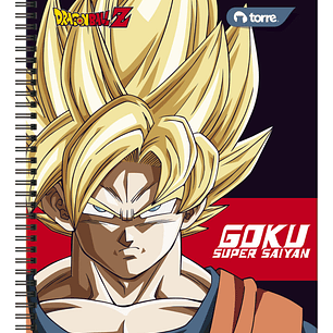 Cuaderno Universitario Torre Clasico Dragon Ball Z 2 7mm 100 hojas (Modelos 2026)