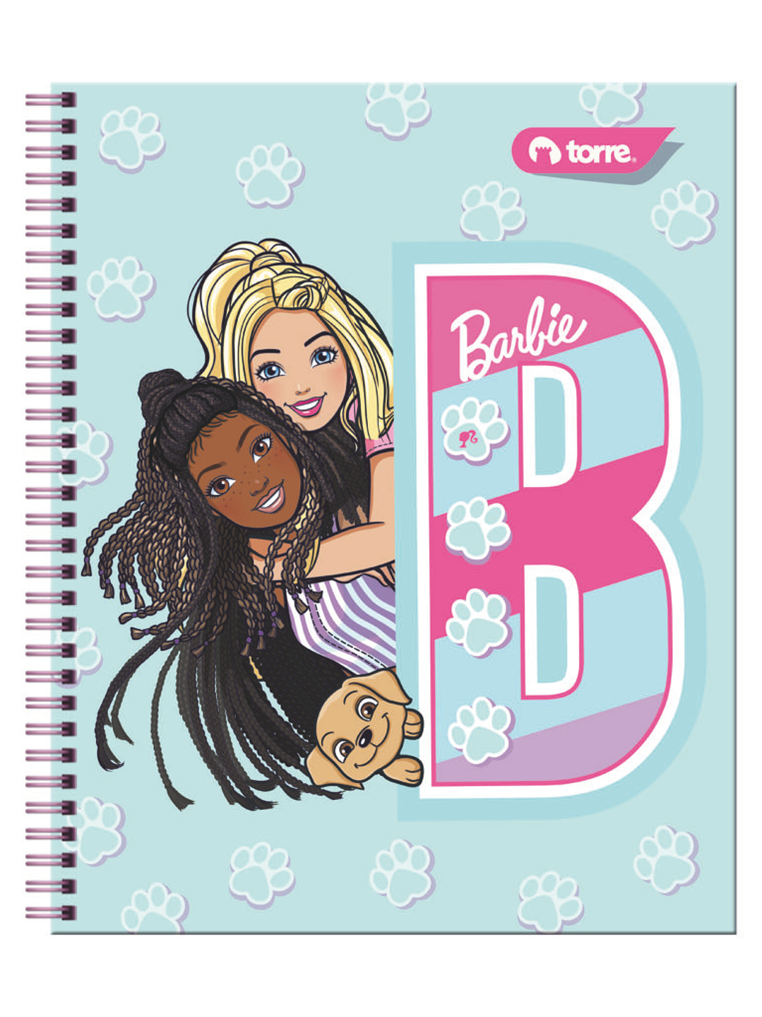 Cuaderno Universitario Torre Clásico Barbie 7mm 100 hojas 5