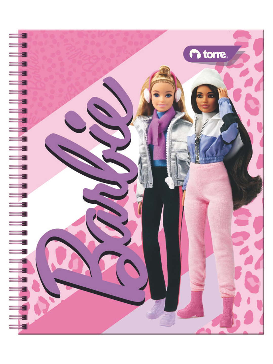 Cuaderno Universitario Torre Clásico Barbie 7mm 100 hojas 7