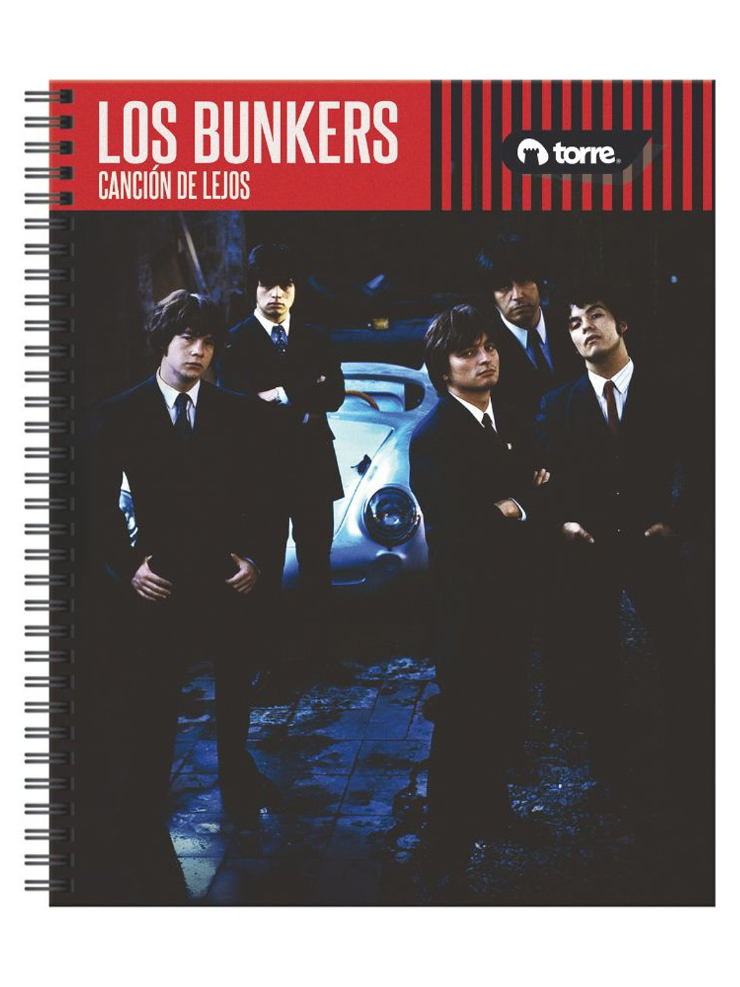 Cuaderno Universitario Clásico Los Bunkers 7mm 100hjs. 4