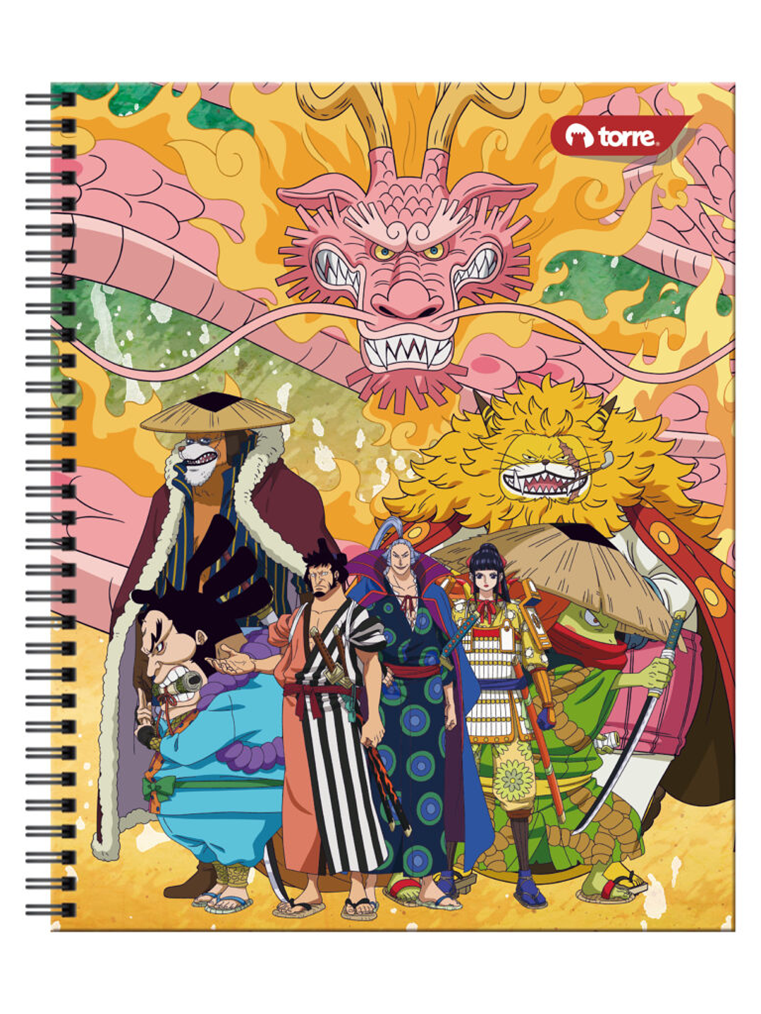 Cuaderno Universitario Torre Clásico One Piece 7mm 100 hojas 11