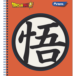 Cuaderno Universitario Torre Clásico Dragon Ball Z 7mm 100 hojas
