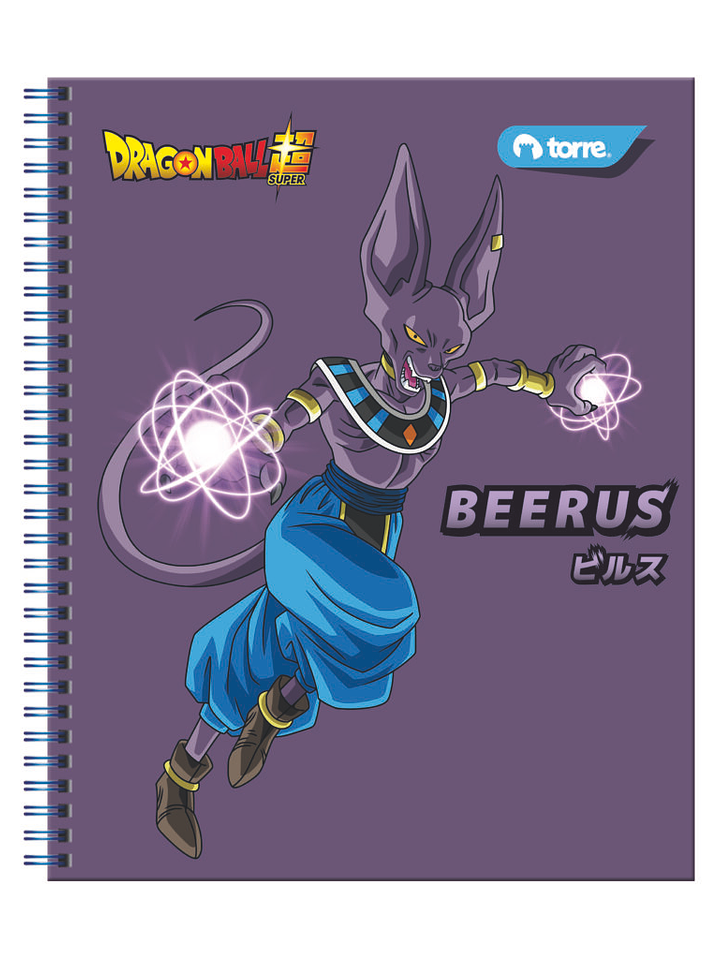 Cuaderno Universitario Torre Clásico Dragon Ball Z 7mm 100 hojas 7