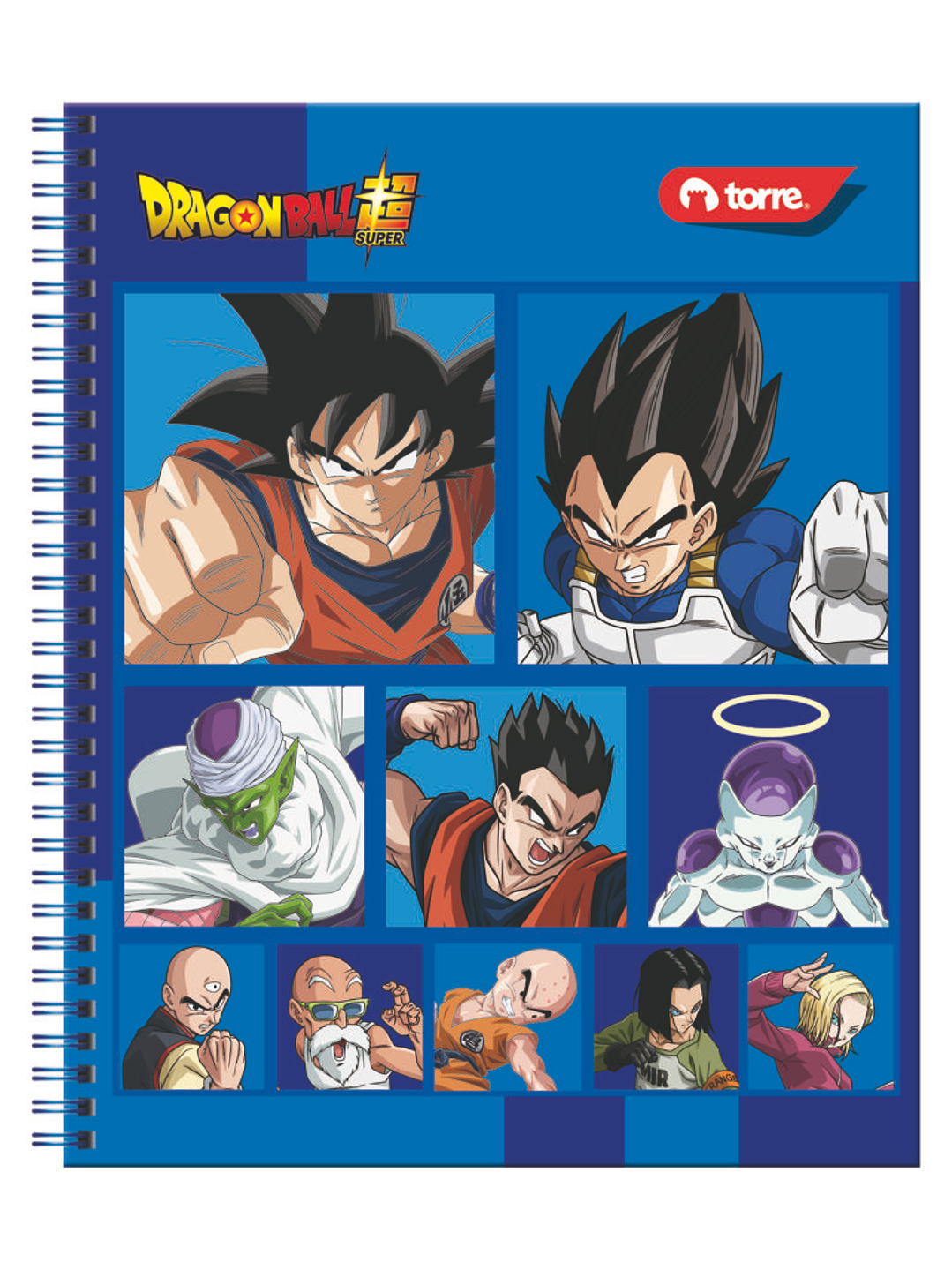 Cuaderno Universitario Torre Clásico Dragon Ball Z 7mm 100 hojas 8
