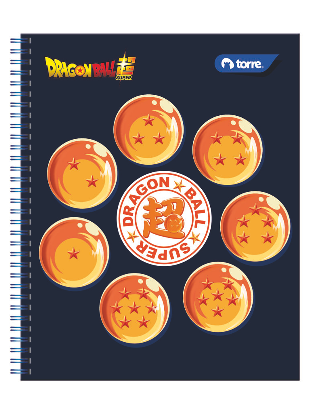 Cuaderno Universitario Torre Clásico Dragon Ball Z 7mm 100 hojas 9