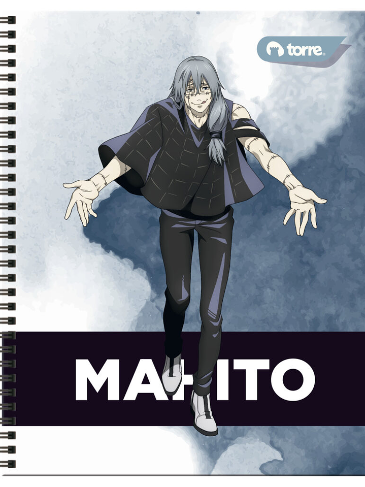 Cuaderno Universitario Torre Clásico Jujutsu 7mm 100 hojas 3