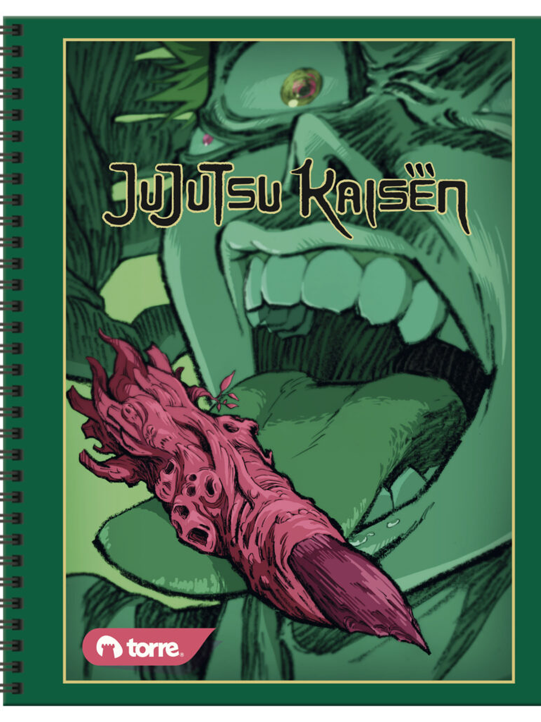 Cuaderno Universitario Torre Clásico Jujutsu 7mm 100 hojas 6