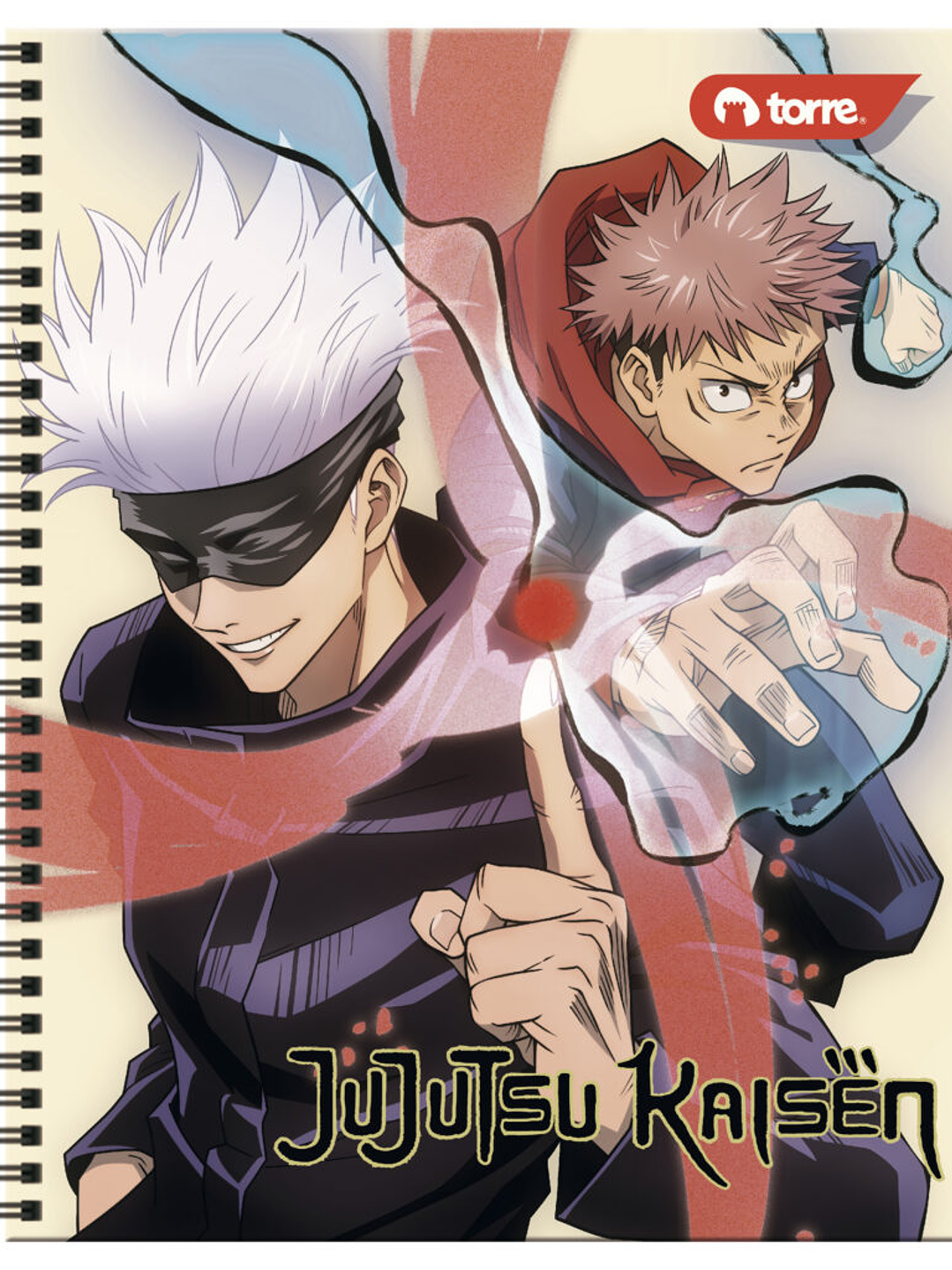 Cuaderno Universitario Torre Clásico Jujutsu 7mm 100 hojas 9