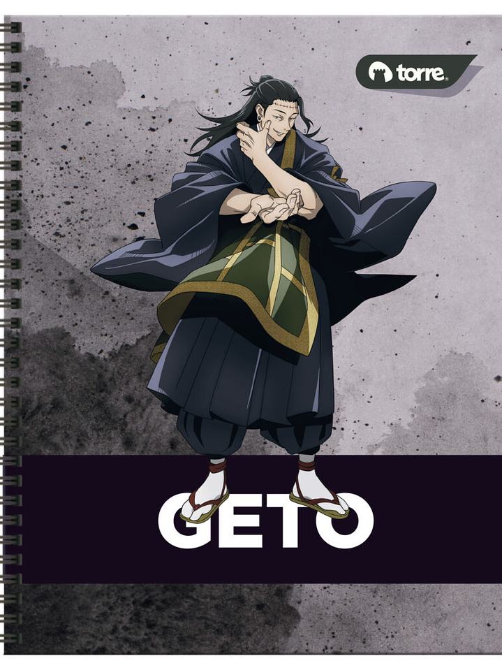 Cuaderno Universitario Torre Clásico Jujutsu 7mm 100 hojas 10