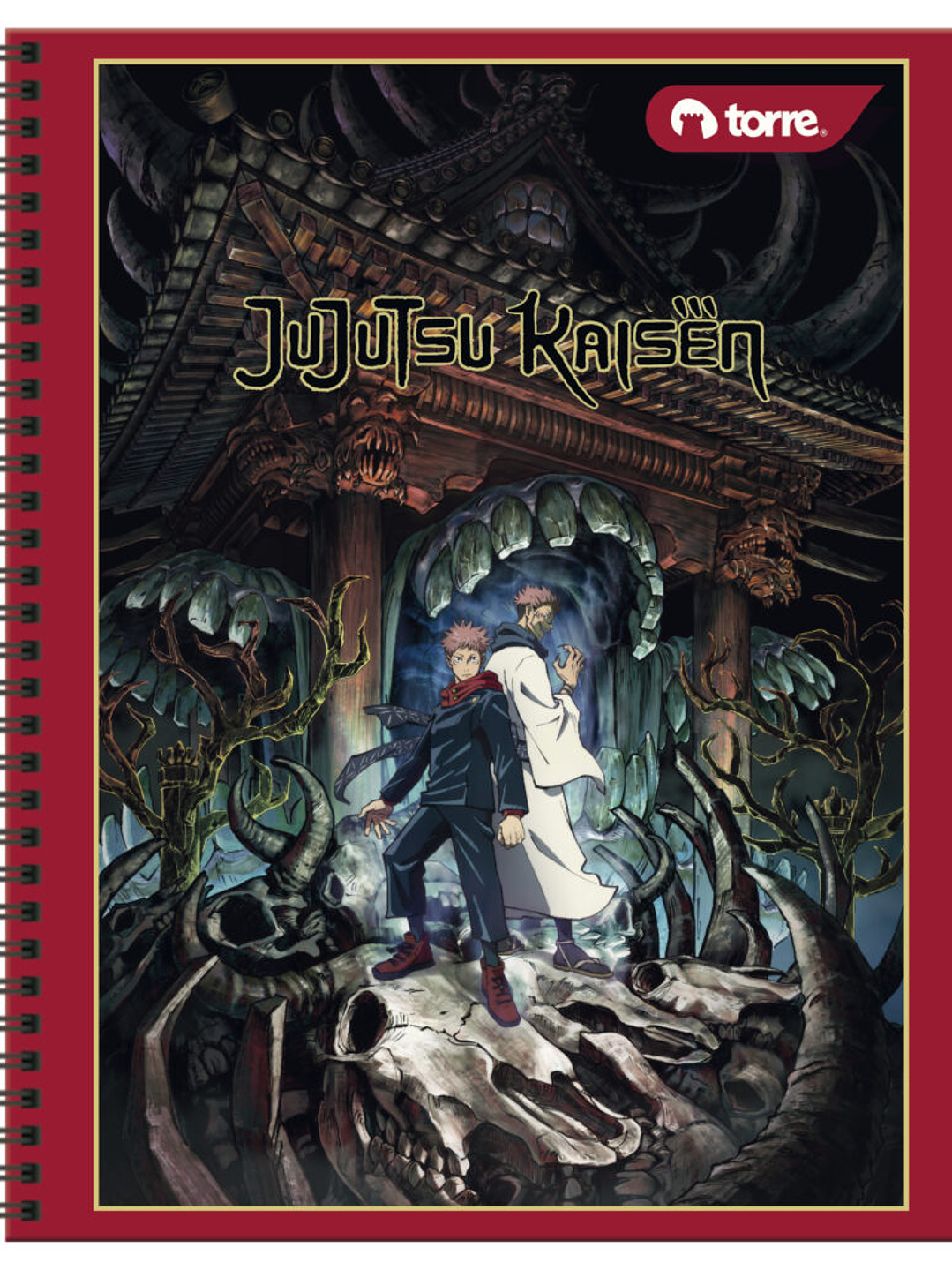 Cuaderno Universitario Torre Clásico Jujutsu 7mm 100 hojas 2
