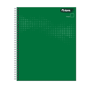 Cuaderno Universitario Torre Clásico Croquis 7mm 100 hojas