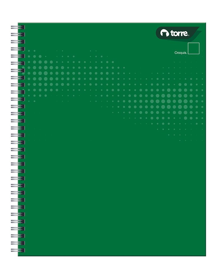Cuaderno Universitario Torre Clásico Croquis 7mm 100 hojas 1