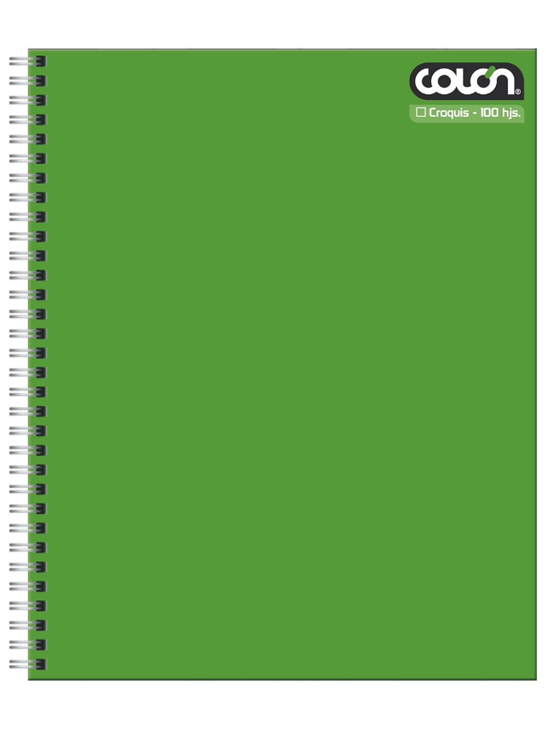 Cuaderno Universitario Colon liso Croquis 7mm 100 hojas (Tapa Simple) 1