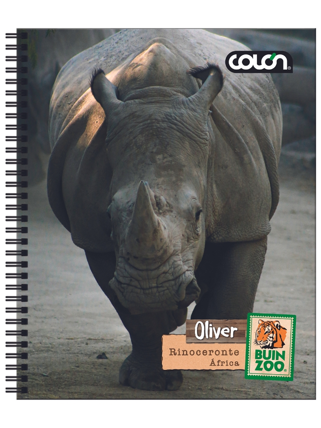 Cuaderno  Universitario Colon Buin Zoo 7mm 100 hojas 9