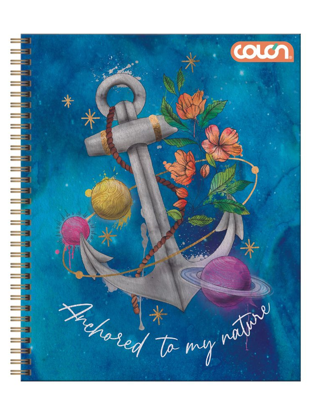 Cuaderno Universitario Colon Natura 7mm 100 hojas (Tapa Dura - 2026) 2