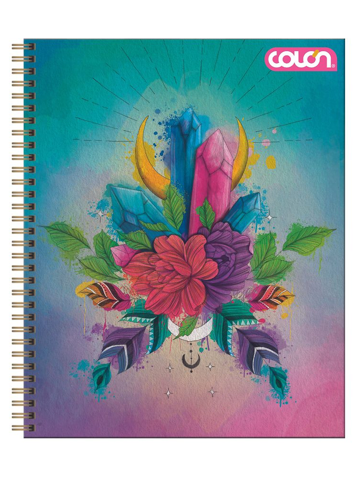 Cuaderno Universitario Colon Natura 7mm 100 hojas (Tapa Dura - 2026) 12