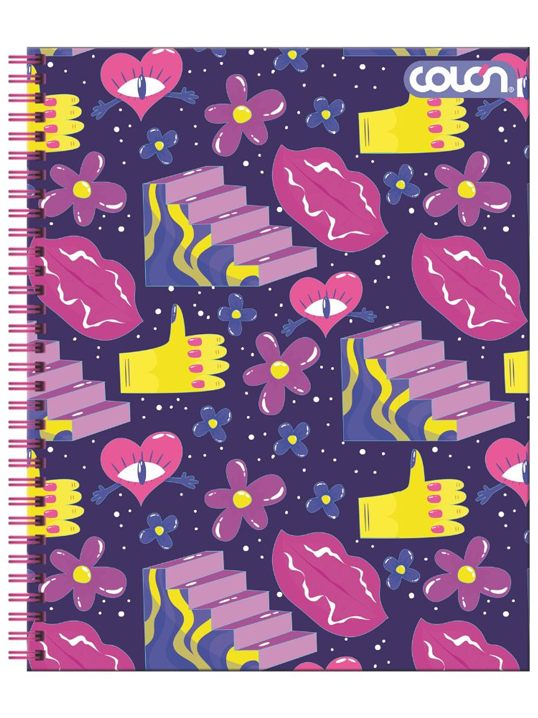 Cuaderno  Universitario Colon Fémina 7mm 100 hojas 2