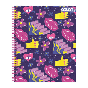 Cuaderno  Universitario Colon Fémina 7mm 100 hojas