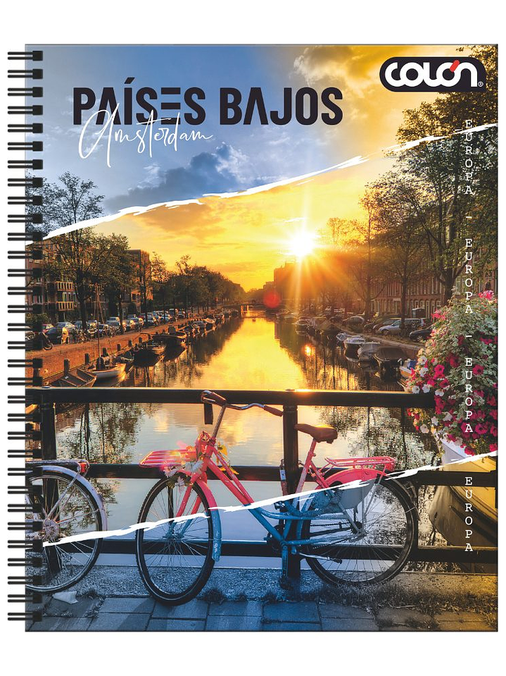 Cuaderno  Universitario Colon Paisaje 7mm 100 hojas 5