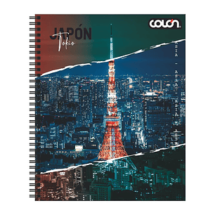 Cuaderno  Universitario Colon Paisaje 7mm 100 hojas