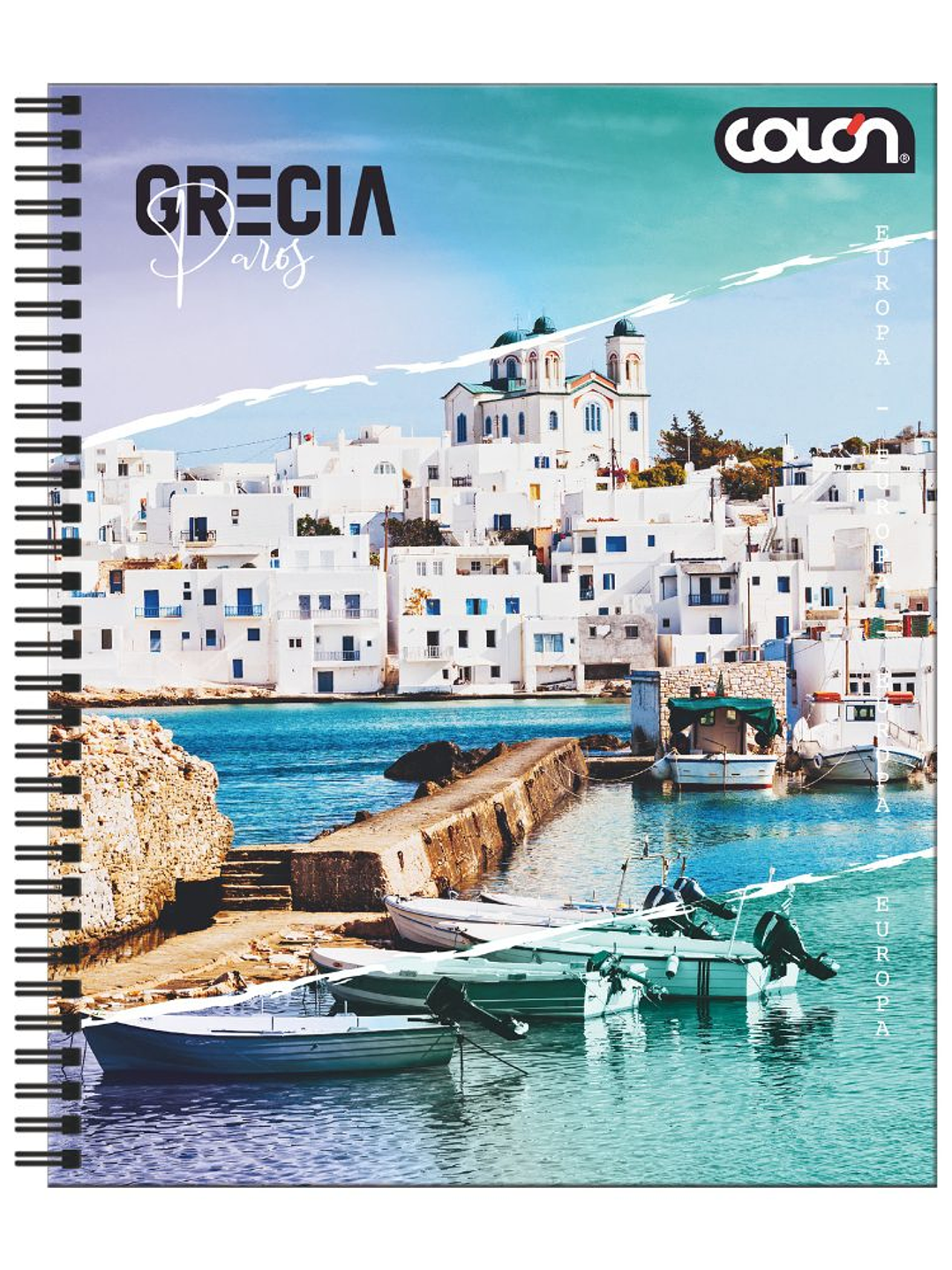 Cuaderno  Universitario Colon Paisaje 7mm 100 hojas 8