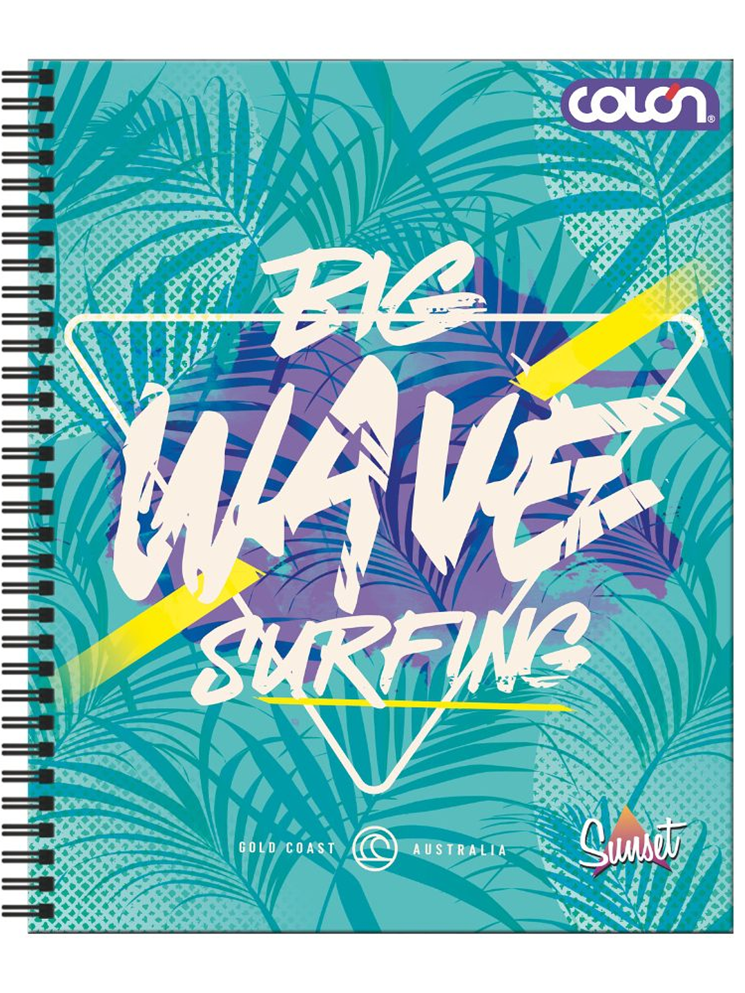 Cuaderno  Universitario Colon Sunset 7mm 100 hojas 1