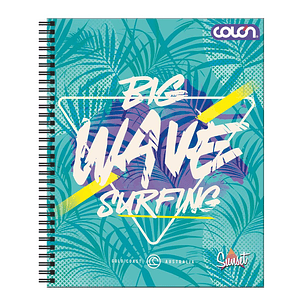 Cuaderno  Universitario Colon Sunset 7mm 100 hojas