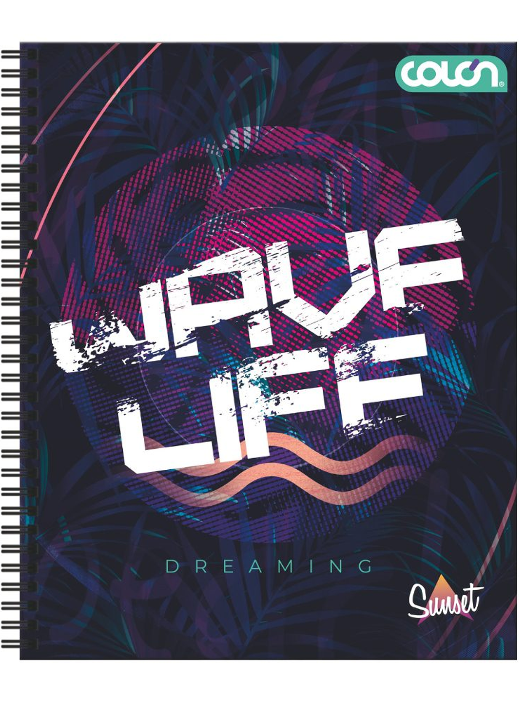 Cuaderno  Universitario Colon Sunset 7mm 100 hojas 3